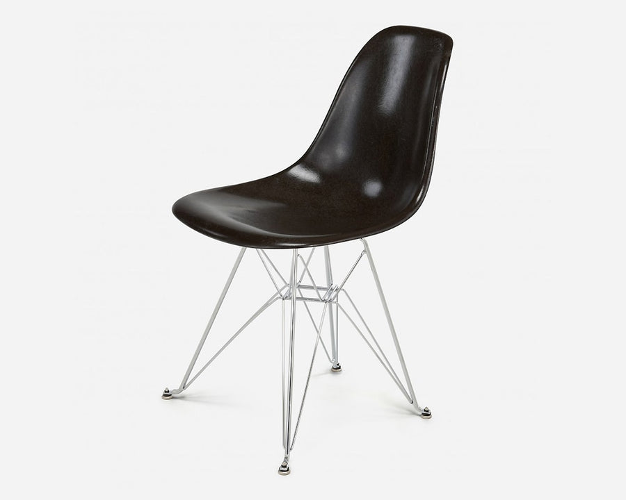 Fiberglass Side Shell Chair CHARCOAL チャコール