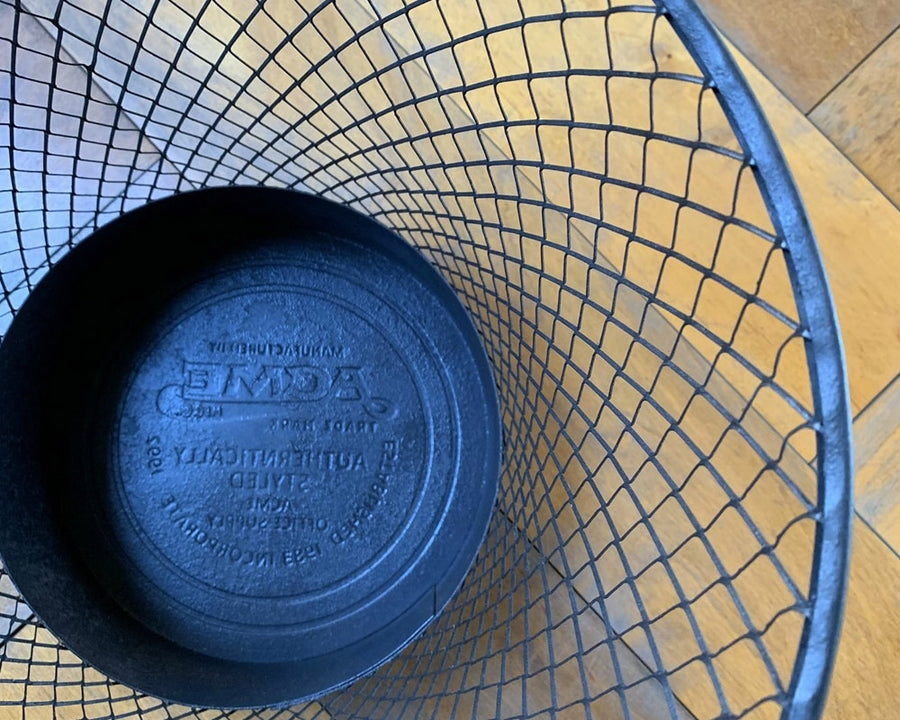 AOS WIRE WASTE BASKET Wire waste basket/trash can