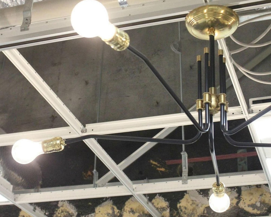 Solid Brass Lamp Long 5ARM Solid Brass Lamp Long 5 Arm