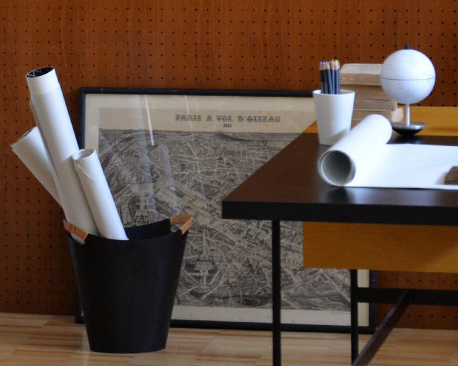Steel Paper Basket スチールペーパーバスケット ダストボックス