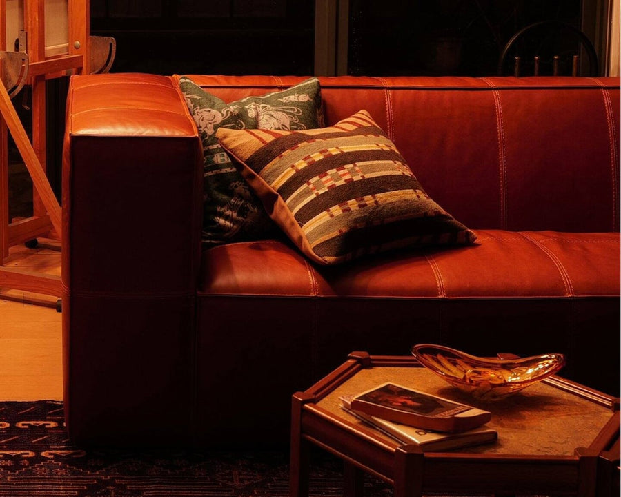 Elverson Sofa Elverson Leather Sofa