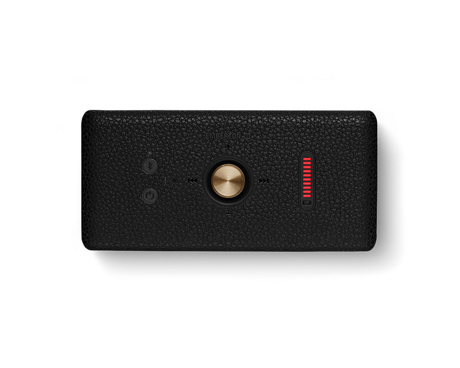 Emberton Ⅲ Black and Brass Portable Speaker Emberton 3 Portable Speaker