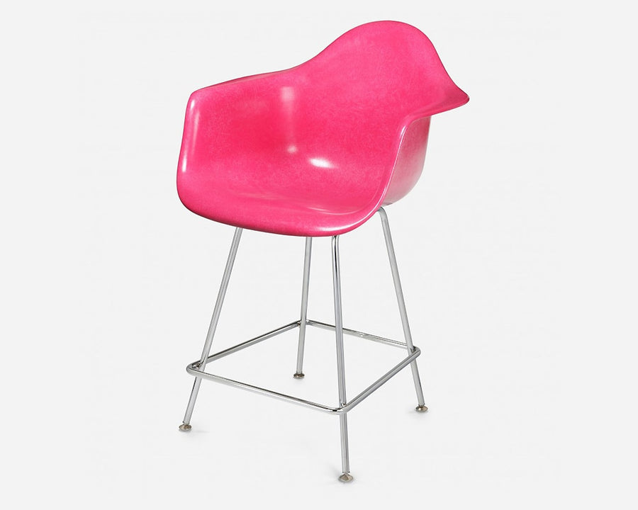 Fiberglass Arm Shell Chair MAGENTA マゼンタ