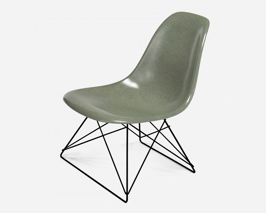 Fiberglass Side Shell Chair MOSS モス