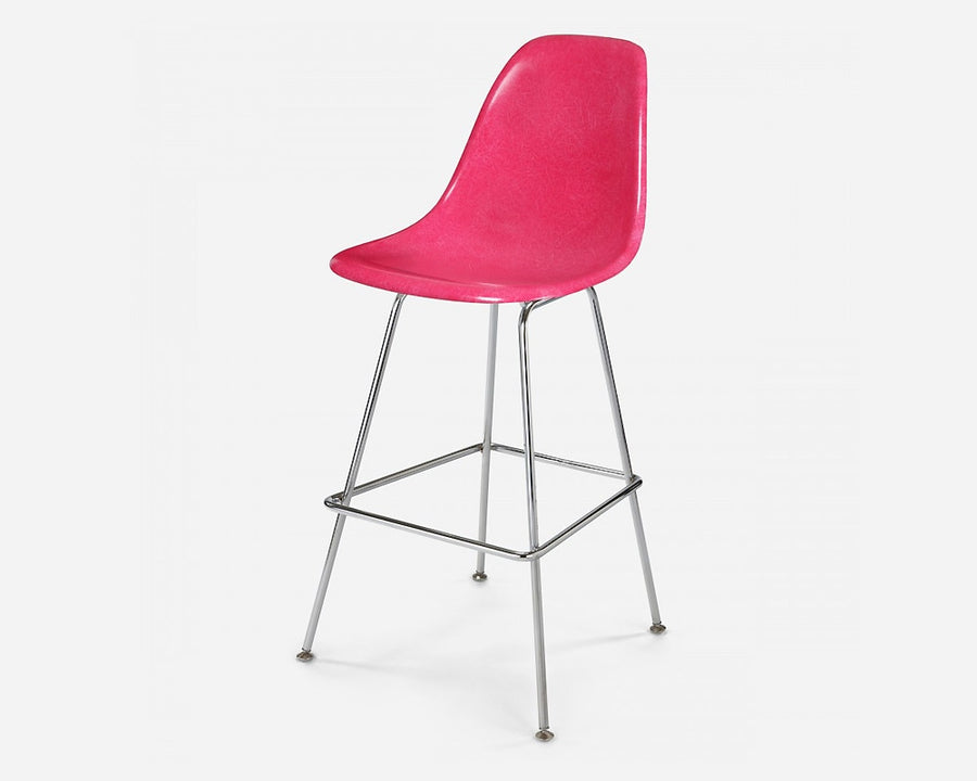 Fiberglass Side Shell Chair MAGENTA マゼンタ