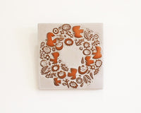 その他 BIRDS' WORDS | CERAMIC PLATE WREATH BIRDS' WORDS CERAMIC PLATE WREATH 陶板 セラミックプレート リース