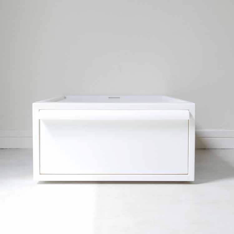 Closet System, Small Drawers, Set of 4, All White