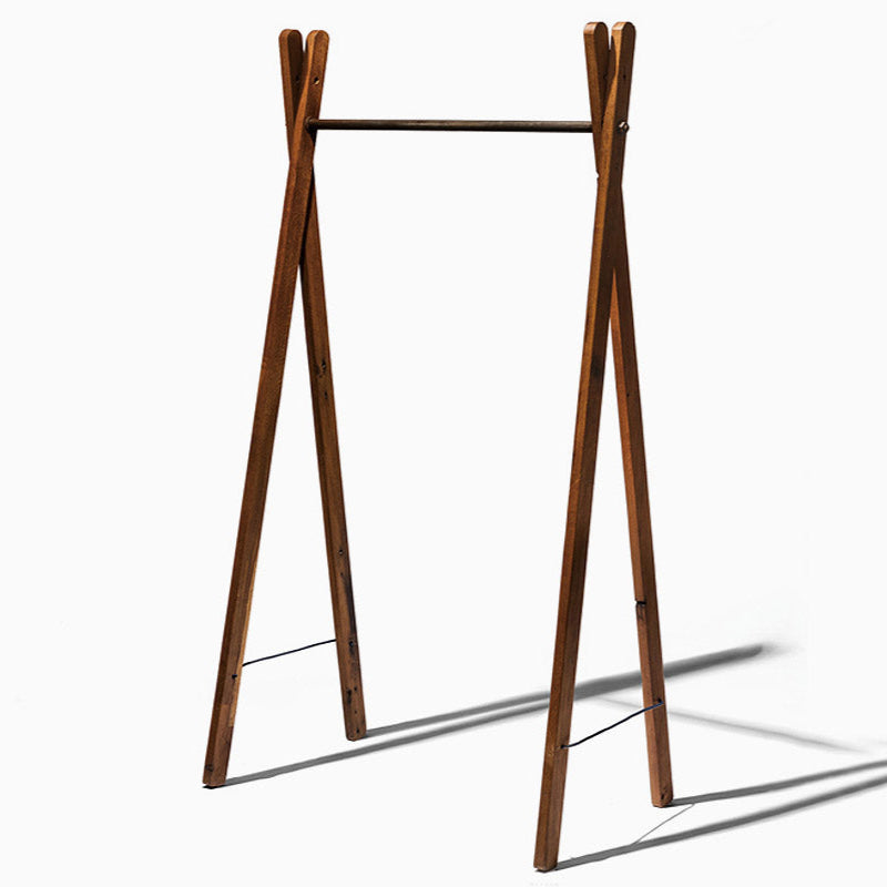 Teak Wood Garment Rack チークウッド ガーメントラック