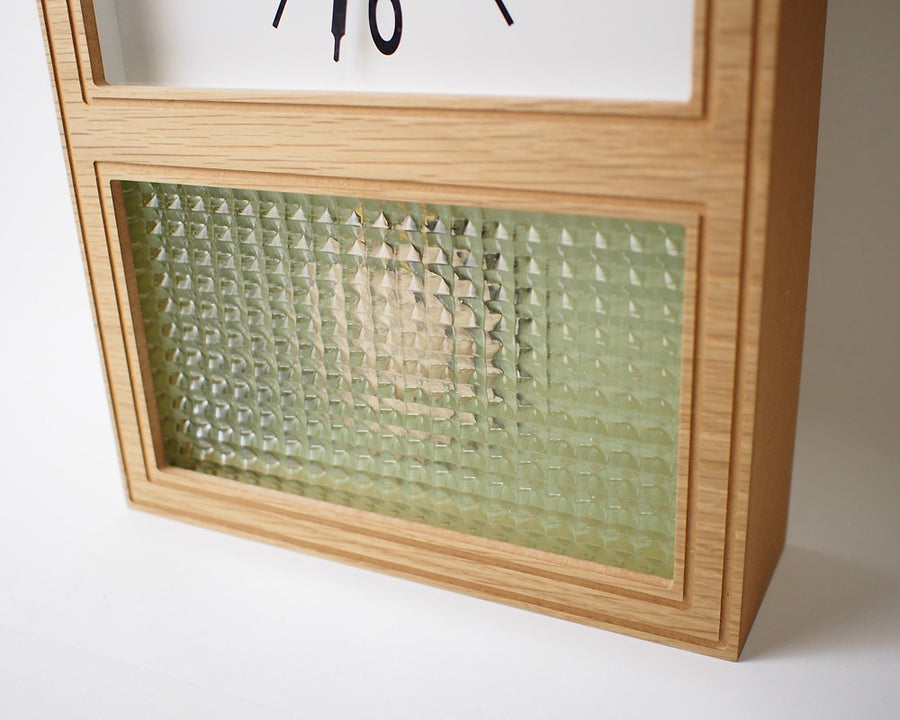 GLASS PENDULUM CLOCK 振り子時計