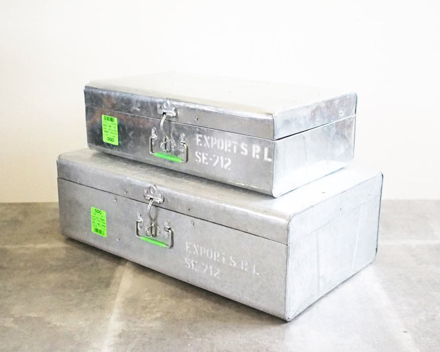 STEEL TRUNK SET