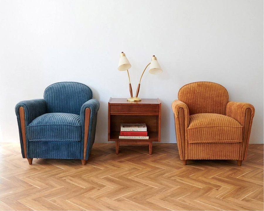 OAKS CLUB CHAIR AC07 Oaks Club Chair Corduroy