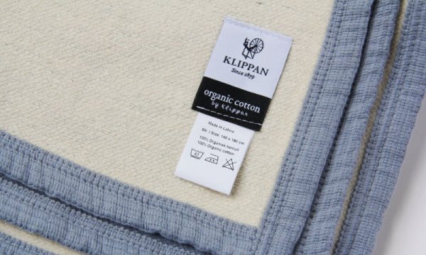 Chenille Cotton Blanket, Single, CHOUCHO, 140x180cm, Blue