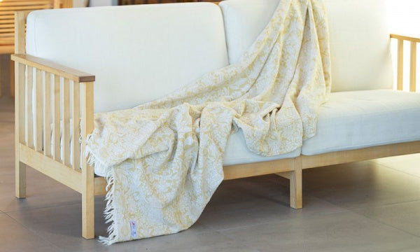 Gauze Cotton Throw Sunflower Gold
