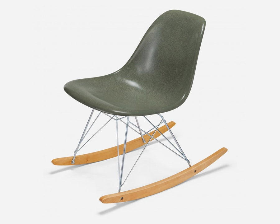 Fiberglass Side Shell Chair MOSS モス