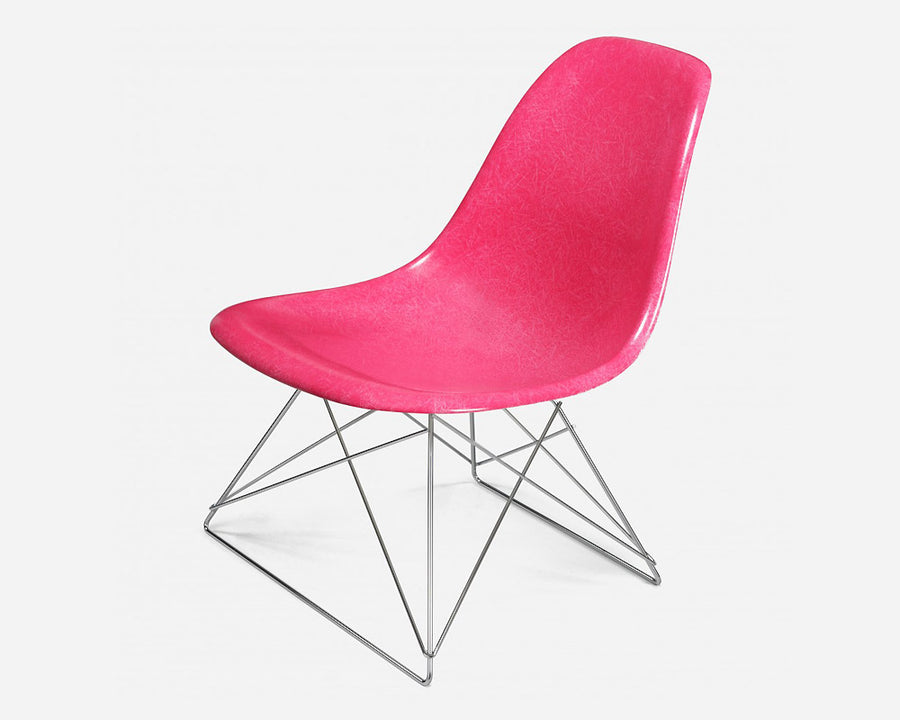 Fiberglass Side Shell Chair MAGENTA マゼンタ