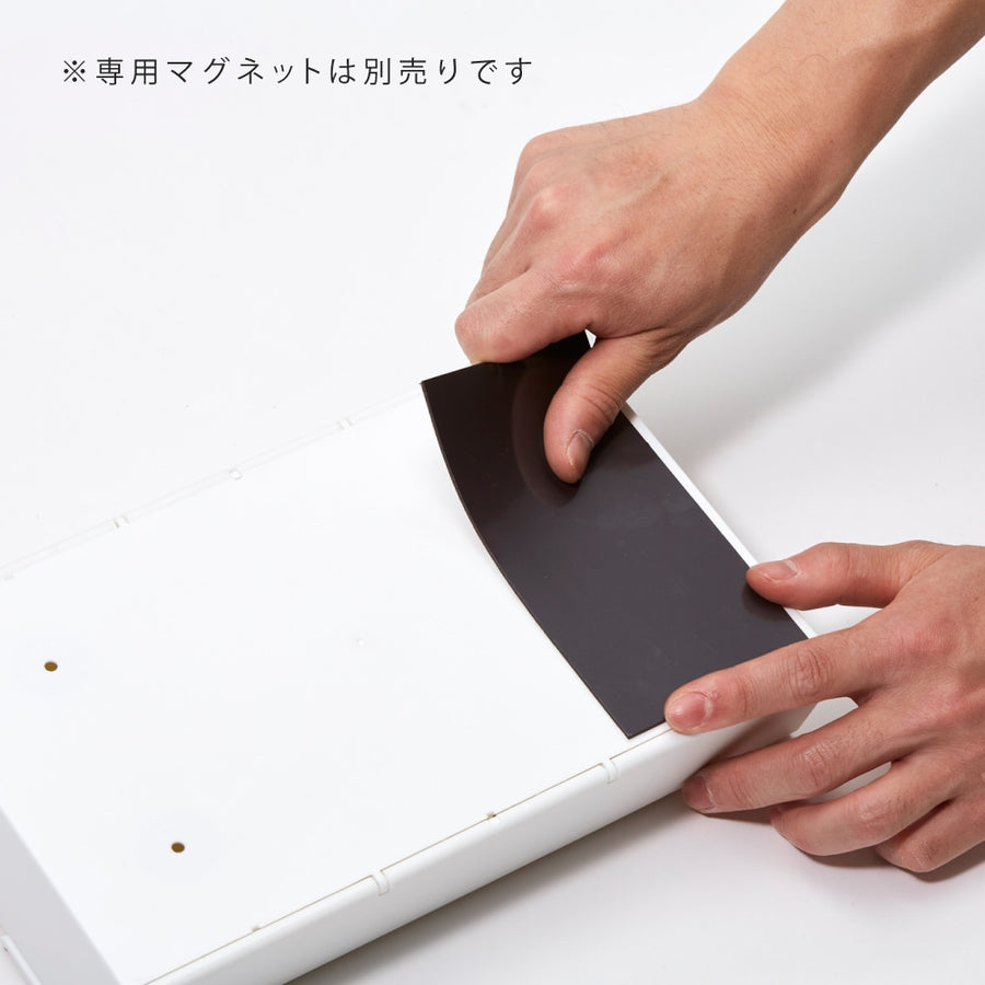 WALL ティッシュケース グレー