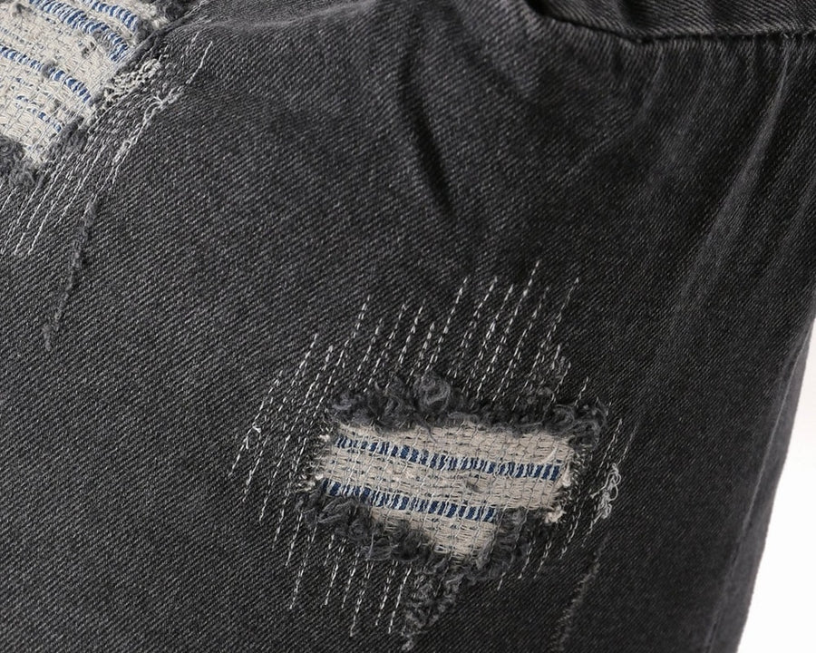 RODEZ SOFA 2P BLACK Damage DENIM ロデソファ 2シート ブラックダメージデニム