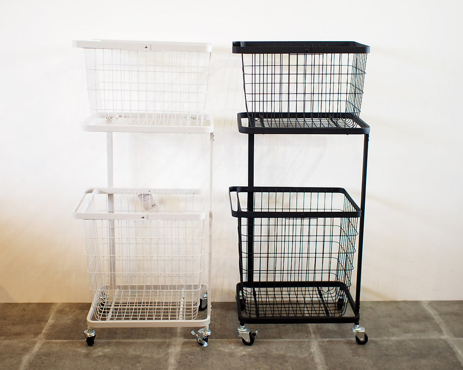 JSF LAUNDRY WAGON BASKET SET ランドリーワゴンバスケットセット