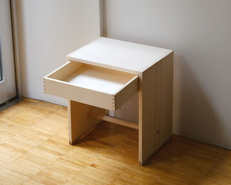 Ulm Stool Drawer ウルムスツール引出付き
