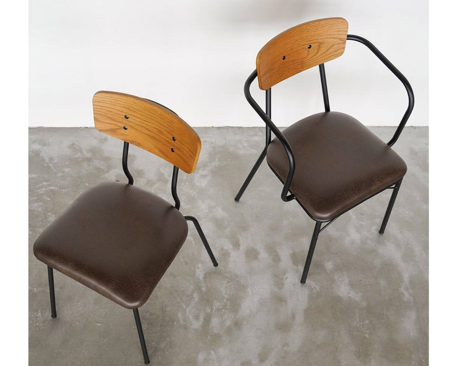 ジャーナルスタンダードファニチャー ヘンリーチェア　ブラウン JOURNAL STANDARD FURNITURE (ジャーナルスタンダード