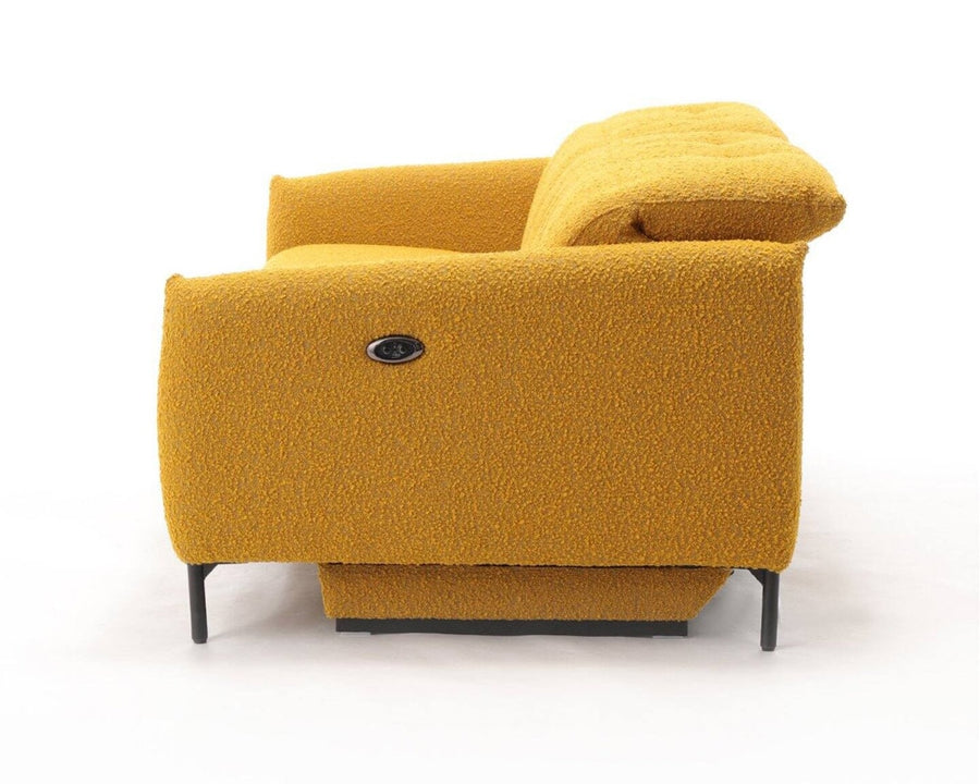 SHEFFIELD RECLINING SOFA Seafield reclining sofa, mustard