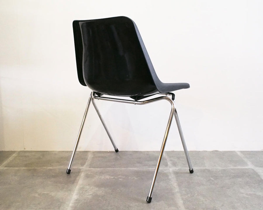 ROBIN DAY POLYSIDE CHAIR Chrome Frame
