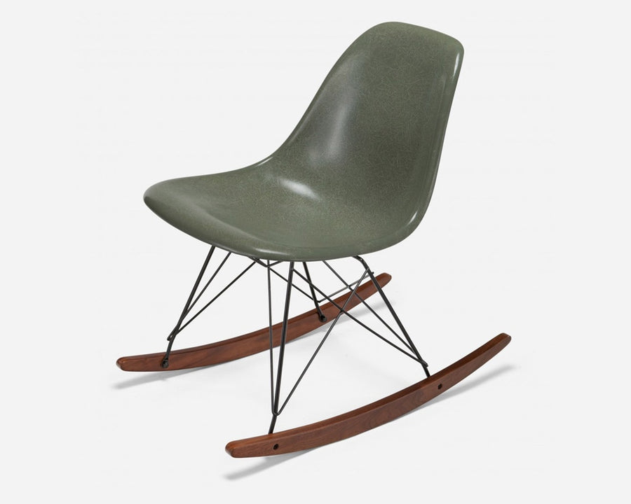 Fiberglass Side Shell Chair MOSS モス