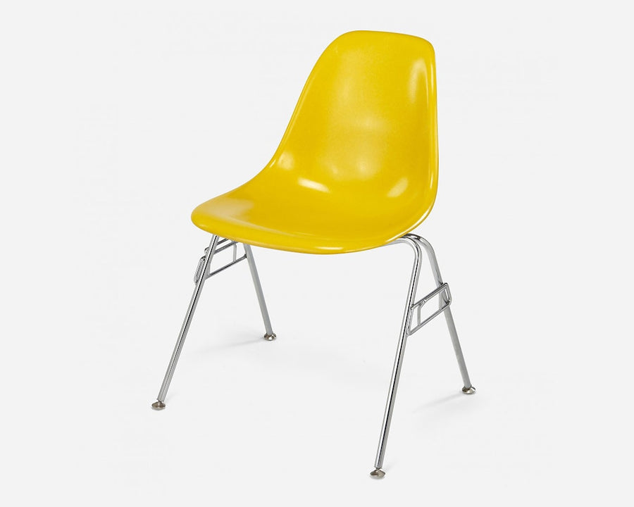 Fiberglass Side Shell Chair YELLOW イエロー
