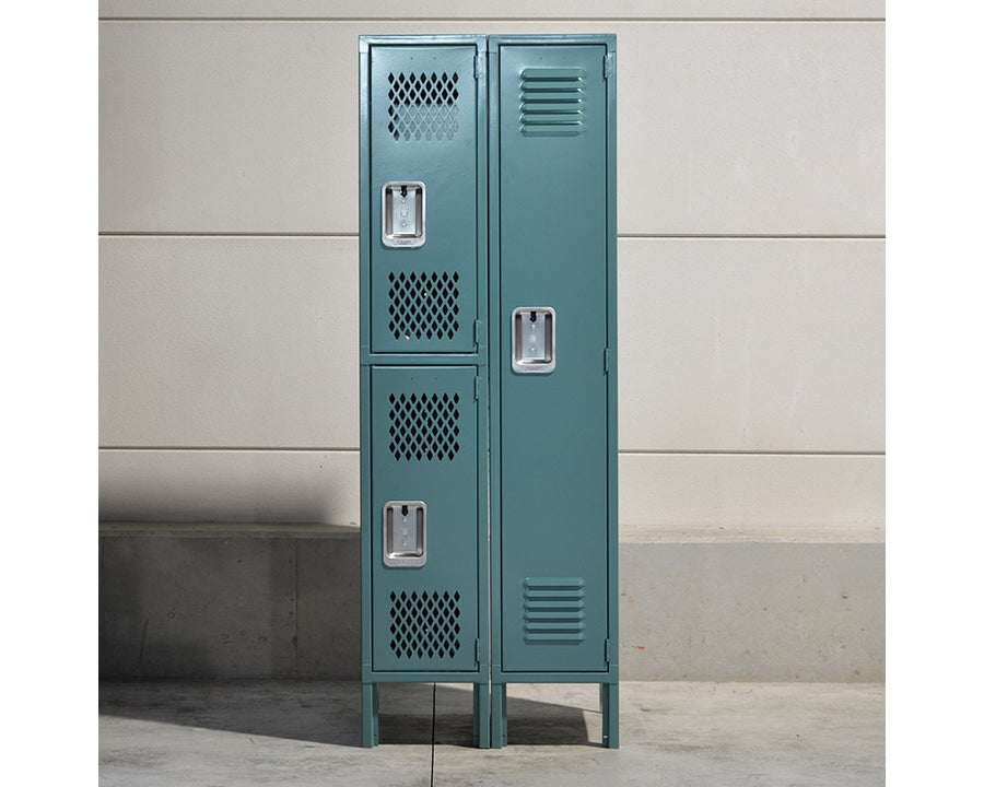 18" LYON RECESSED HANDLE LOCKER-2TIER 18インチ リセスハンドルロッカー2ティア