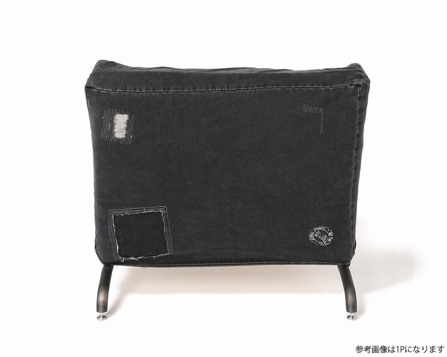 RODEZ SOFA 2P BLACK Damage DENIM ロデソファ 2シート ブラックダメージデニム
