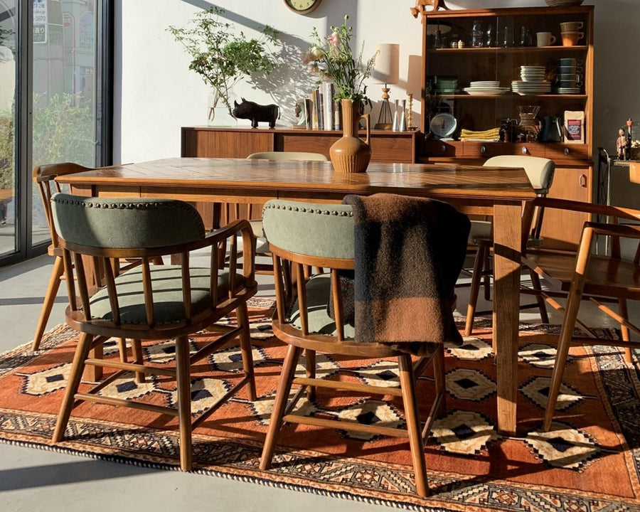 OAKS ARM CHAIR_PVC BEIGE オークスアームチェア PVCベージュ
