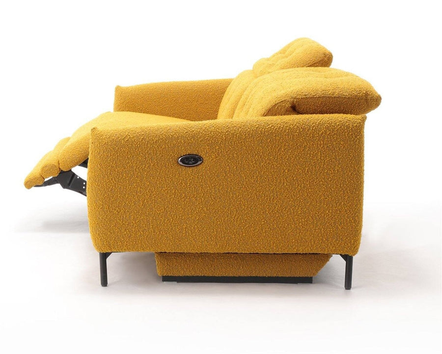 SHEFFIELD RECLINING SOFA Seafield reclining sofa, mustard