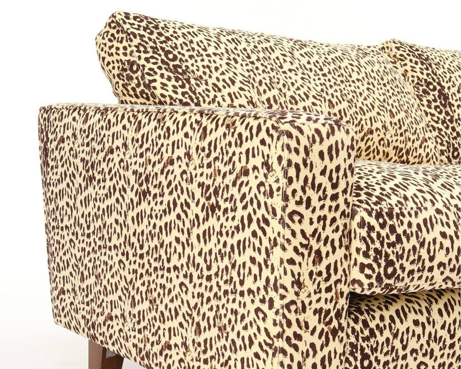 JETTY FEATHER SOFA 2.5P AC10 Jetty Feather Sofa Leopard