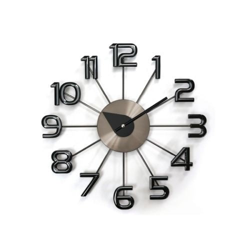 George Nelson Ferris Wall Clock Brown