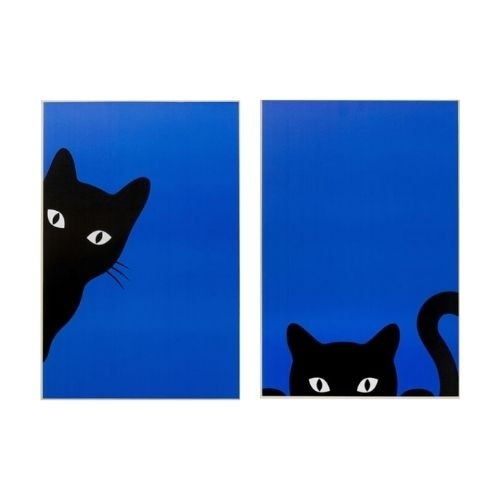 56298 Framed Picture Ciao Gatto Side 40×60cm