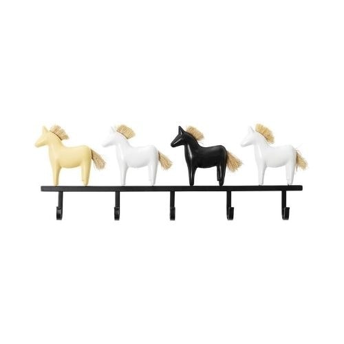 87108 Coat Rack Horse Riding 63cm