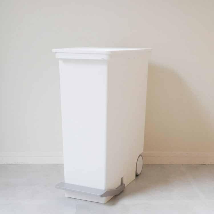 Orua 33 Slim Vertical Sorting Pedal Bin, White
