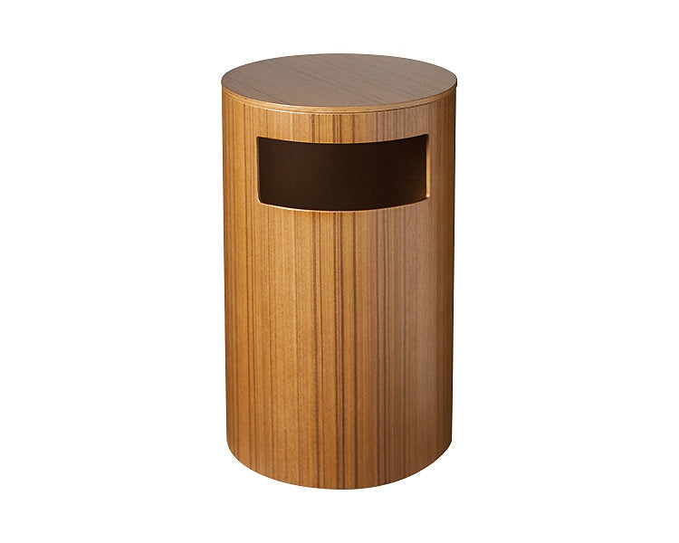 Small Table &amp; Dust Box Teak grain