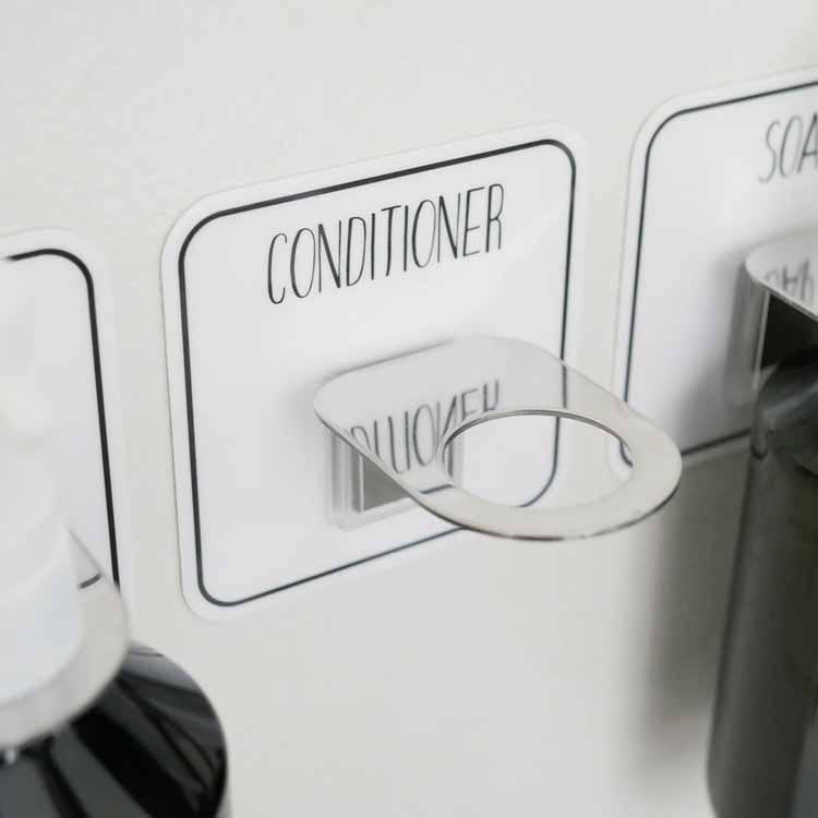 Hotel Stainless Steel Conditioner Bottle Holder