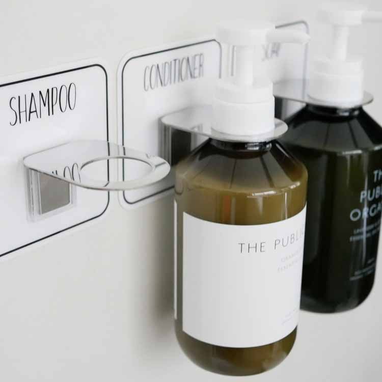 OTEL Stainless Steel Shampoo Bottle Holder
