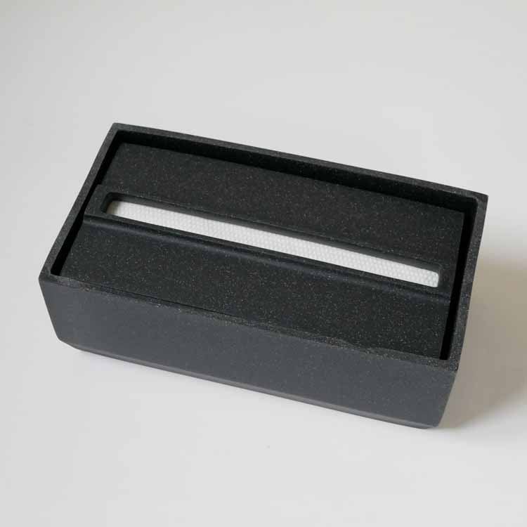 Torel Paper Towel Box, 140cm, Sand Black