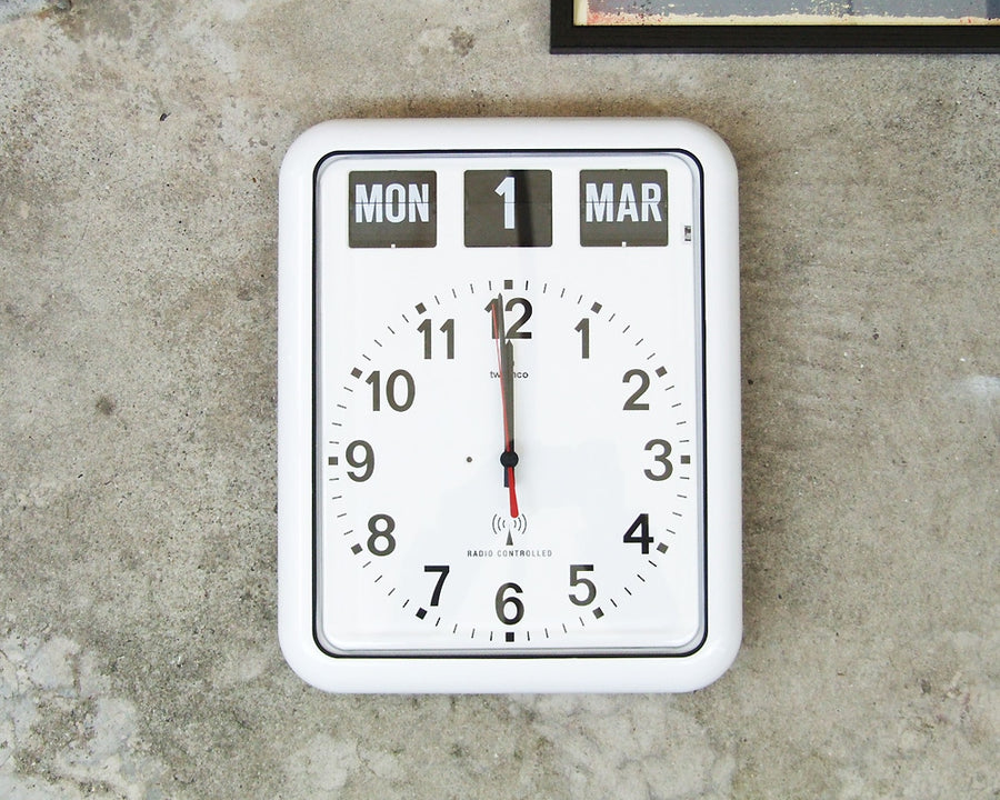Radio Control Calendar Clock RC-12A 電波カレンダークロック