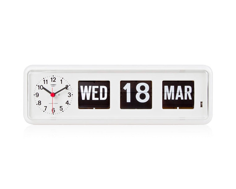 Calender Clock BQ-38 White トゥエンコBQ-38 ホワイト