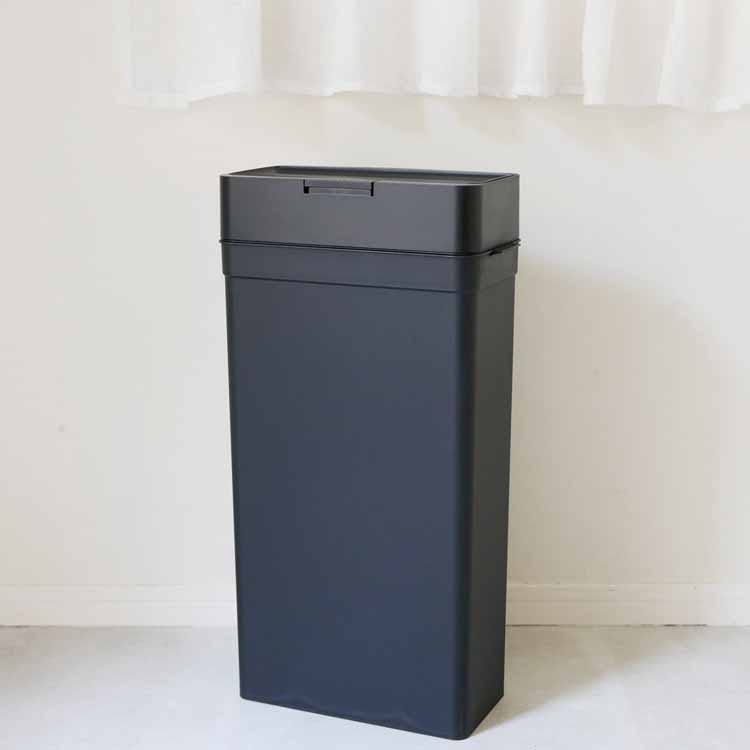 Seals 25 Airtight Dustbin, Black