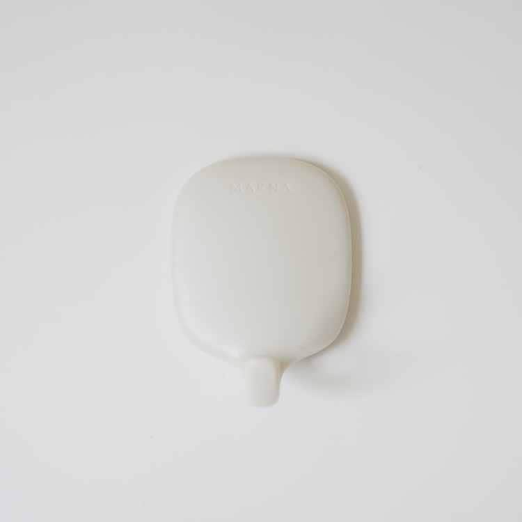 Bathroom magnetic hook, white