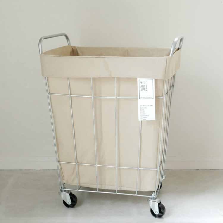 ランドリーストレージ スクエア 45Ｌ ベージュ