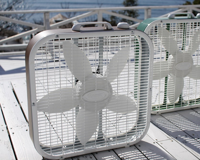 BOX FAN Wood Type/扇風機 ボックスファン 木目タイプ