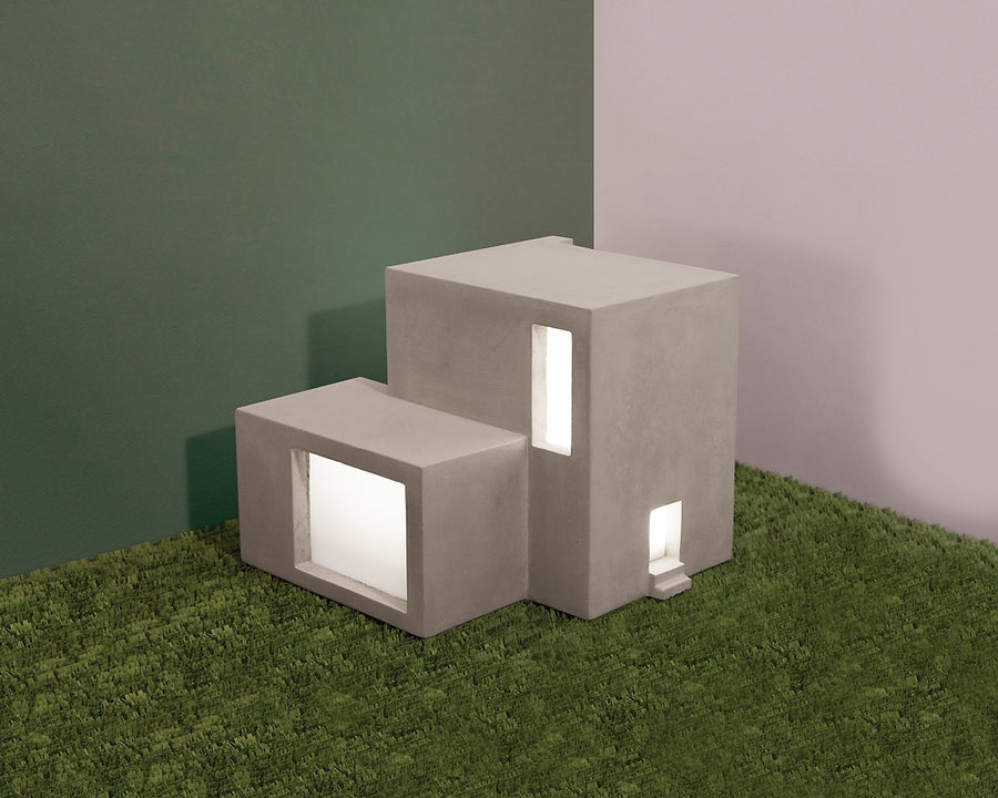 Archilamp Cube Concrete LED Lamp