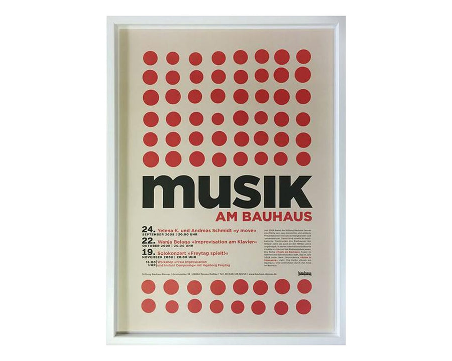 Musik am Bauhaus2 ポスター D
