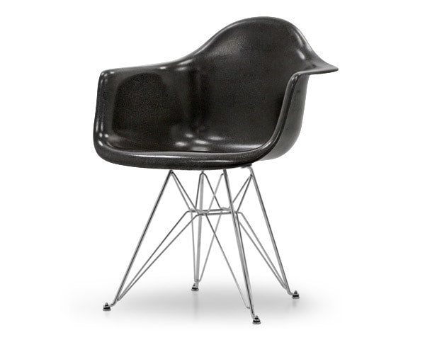 Fiberglass Arm Shell Chair JETBLACK ブラック